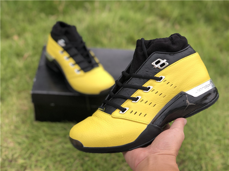 SoleFly x Air Jordan 17 Low Yellow Black Shoes - Click Image to Close